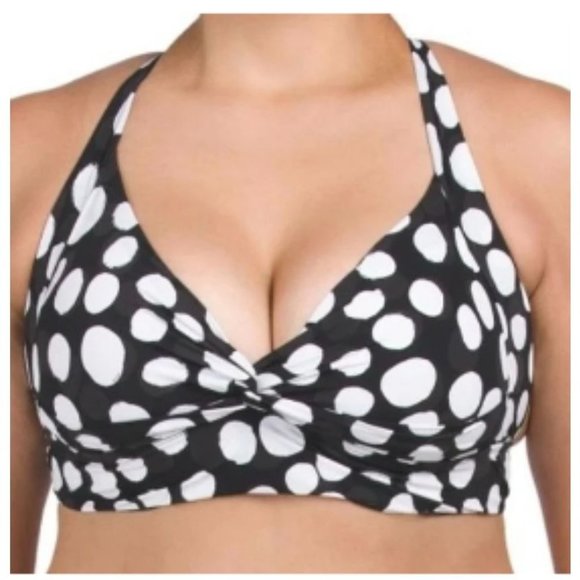 La Blanca Plus NWT Sz 18W Back White Swimsuit Set - Picture 4 of 14